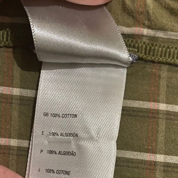 The North Face Men’s Green Stripes Multi Button Down Shirt Size-XXL/TTG - Picture 5 of 8